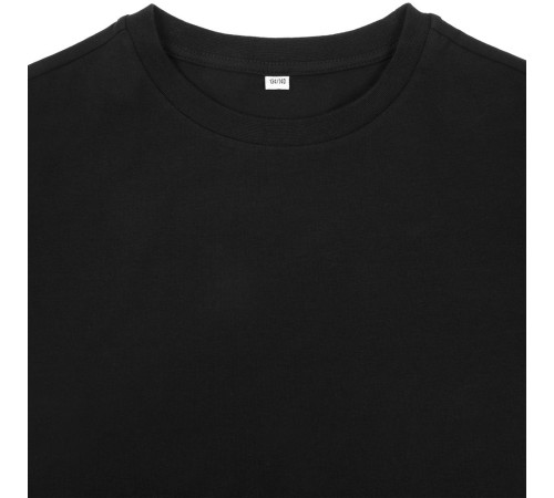 Футболка детская оверсайз Teezer, черная