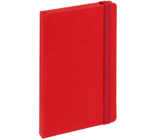 Блокнот Shall, в линейку, красный