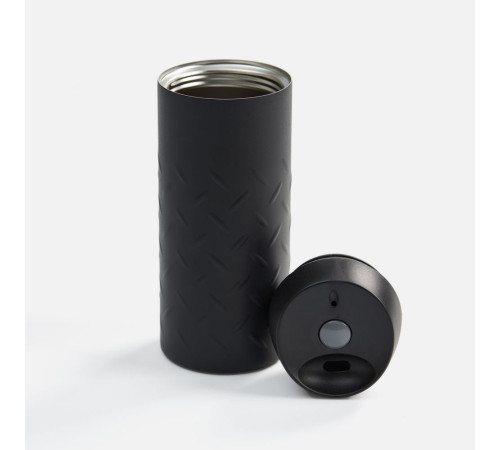 Термостакан Hard Work, черный