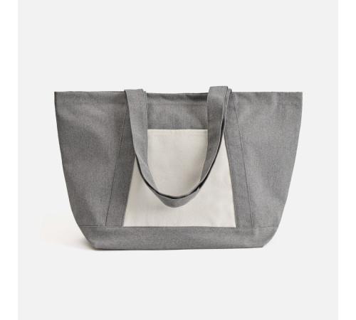 Шопер Shophop, серый с неокрашенным