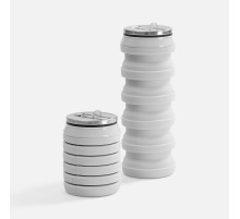 Складная бутылка для воды Folla, серая