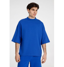 Футболка оверсайз унисекс T9, синяя