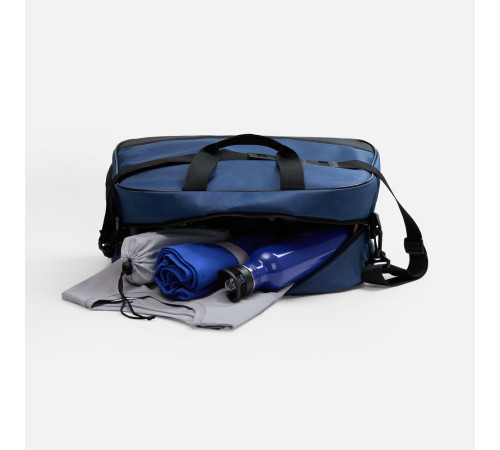 Спортивная сумка Atlantes, синяя с черным
