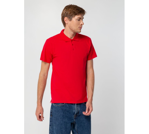 Рубашка поло мужская Spring 210, красная