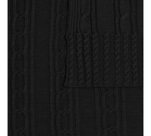 Плед Remitti, черный