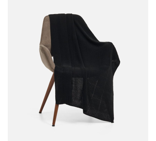 Плед Quadrisma, черный