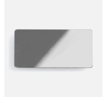 Значок Magnet Matto, серебристый глянцевый