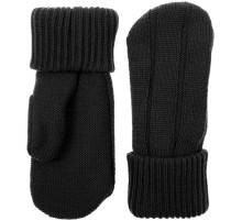 Варежки Knit Beat, черные
