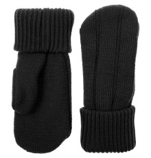 Варежки Knit Beat, черные