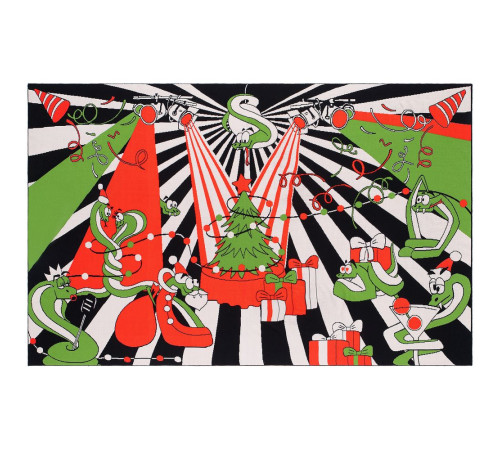 Плед Snake Your Body, красный