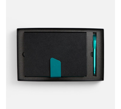 Набор Boom, черный с бирюзовым