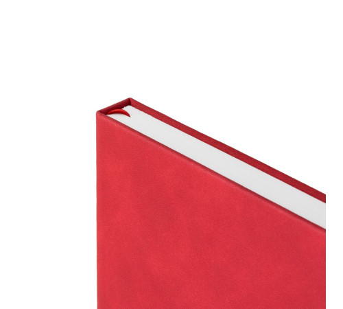 Ежедневник Horizon, недатированный, серый с красным