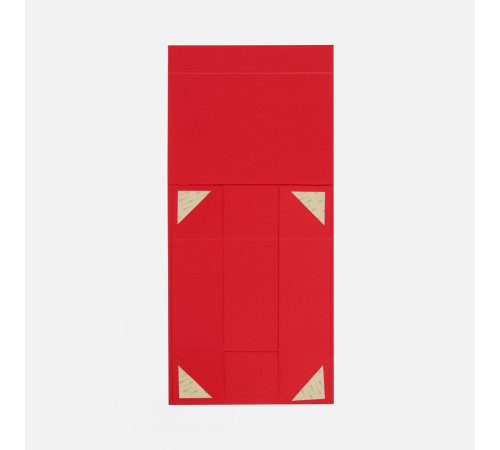 Коробка складная Quadra Fold, красная
