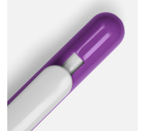 Ручка шариковая Swiper, фиолетовая с белым