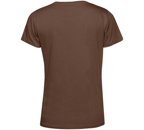 Футболка женская E150 Inspire (Organic), коричневая (мокко)