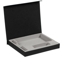 Коробка Doc под блокнот, аккумулятор и ручку, черная