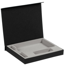 Коробка Doc под блокнот, аккумулятор и ручку, черная