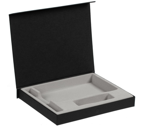 Коробка Doc под блокнот, аккумулятор и ручку, черная