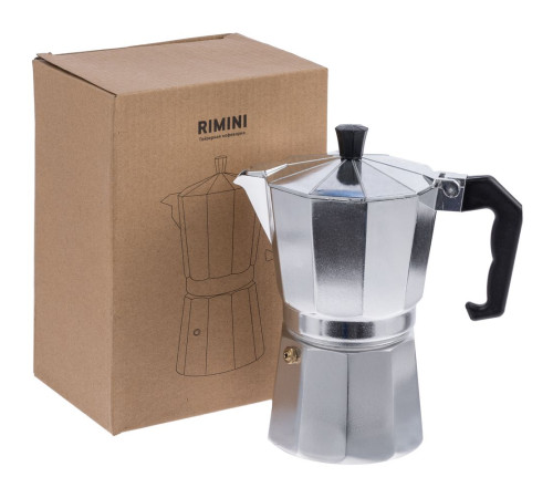Гейзерная кофеварка Rimini, в коробке