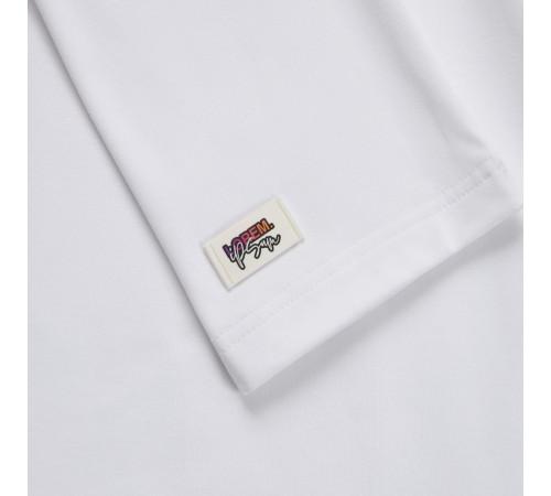 Лейбл из ПВХ Dzeta, S, белый