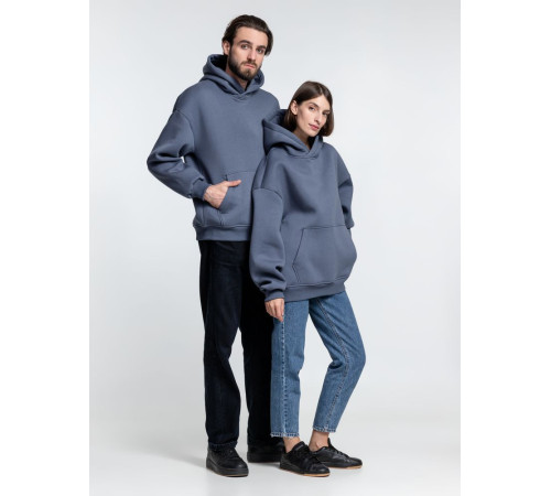 Худи Kulonga Oversize, темно-серое