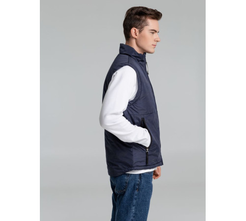 Жилет светоотражающий Lattvind, темно-синий