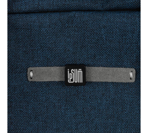 Лейбл кожаный Gimel, S, серый