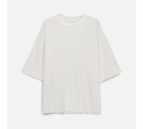 Футболка унисекс оверсайз T1, молочно-белая