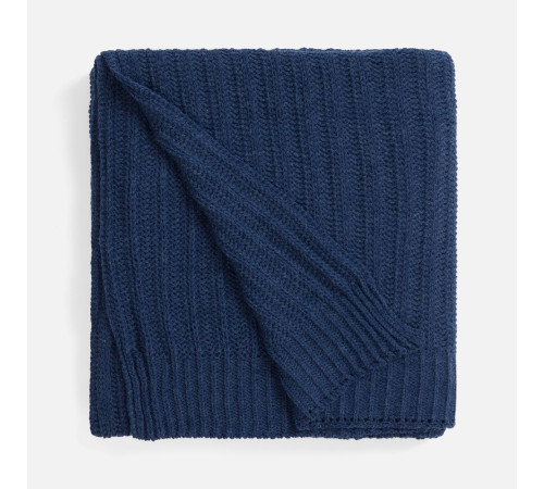 Плед Termoment, синий меланж