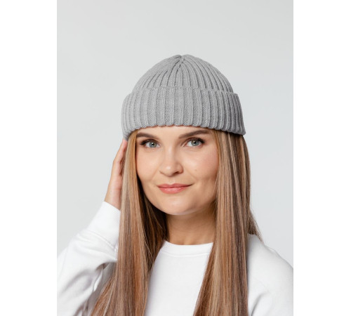 Шапка Hipsta, серебрито-серый меланж