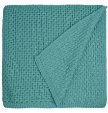 Плед Serenita, бирюзовый (тиффани)