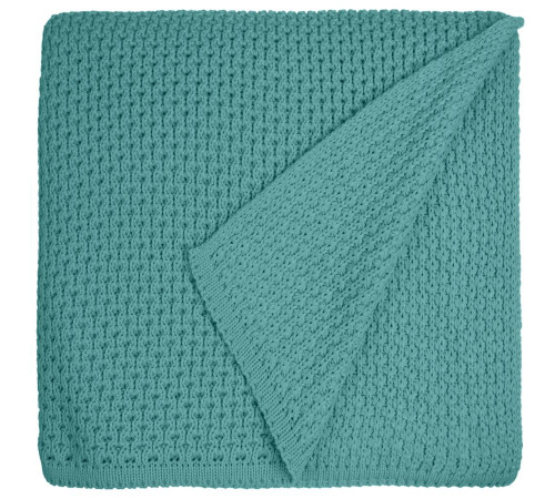 Плед Serenita, бирюзовый (тиффани)