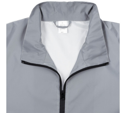 Ветровка Manifest 2.0 из светоотражающей ткани, серая