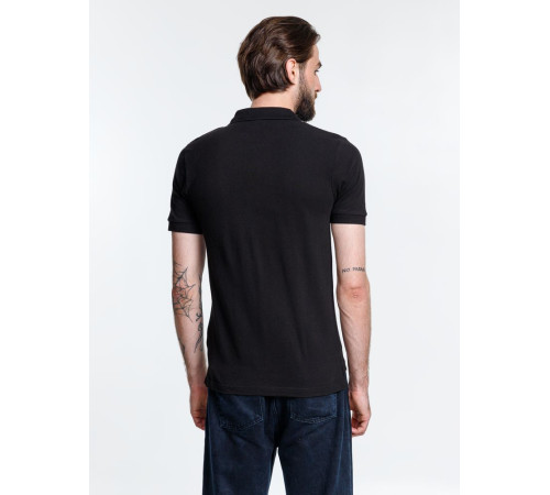 Рубашка поло мужская Adam, черная