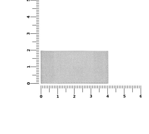 Лейбл тканевый Epsilon, XXS, светло-серый