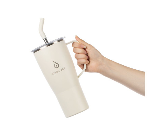 Термостакан Kasumigaoka, белый (молочный)