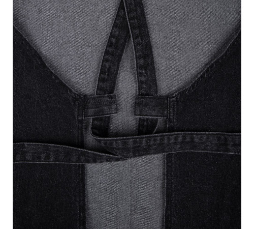 Фартук джинсовый E2, черный