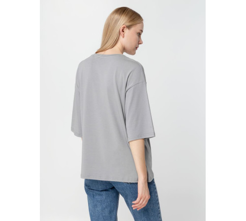 Футболка унисекс оверсайз Street Vibes, серая