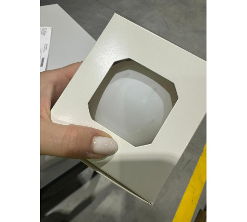 Оформительский шар Finery, 10 см, матовый белый