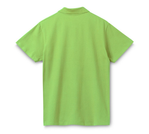 Рубашка поло мужская Spring 210, зеленое яблоко