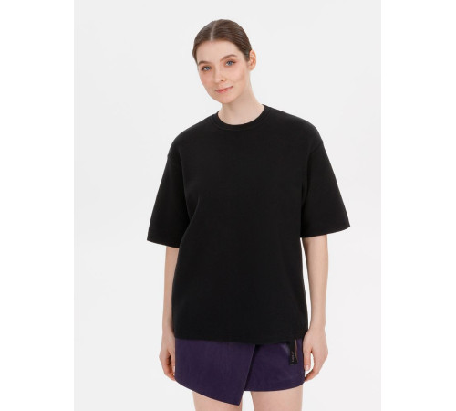 Джемпер с коротким рукавом Siluetti Volumica, черный