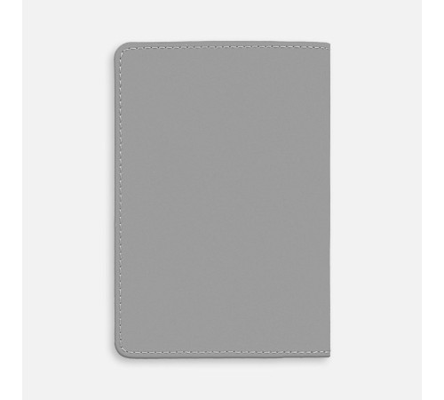 Обложка для паспорта Alaska, серая