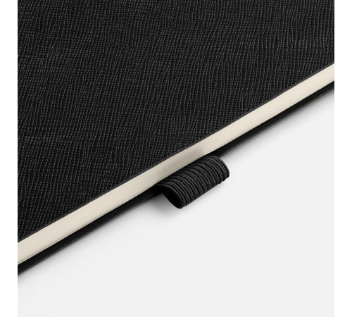 Ежедневник Lungo, недатированный, черный