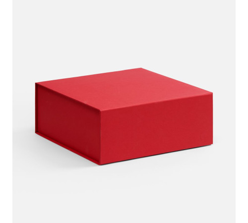 Коробка складная Quadra Fold, красная