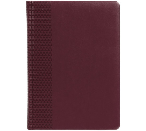 Ежедневник Prizma, недатированный, бордовый
