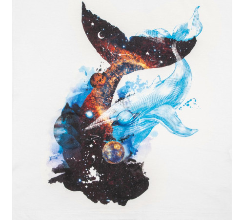 Футболка женская «Гиганты Вселенной», белая