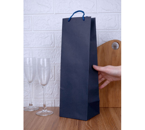 Пакет под бутылку Vindemia, синий