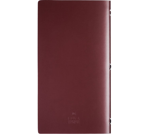 Карта вин Satiness, бордовая