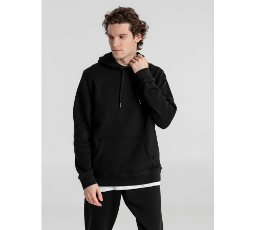 Толстовка с капюшоном унисекс King, черная