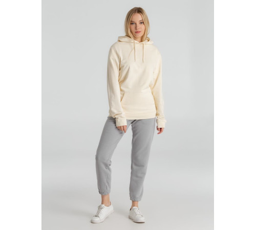 Толстовка с капюшоном унисекс Hoodie, светло-желтая